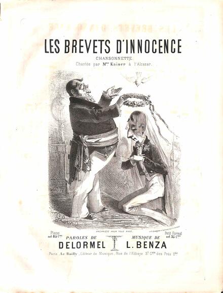 Les Brevets d'innocence (Delormel / Benza)