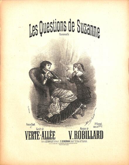 Les Questions de Suzanne (Verte-Allée / Robillard)