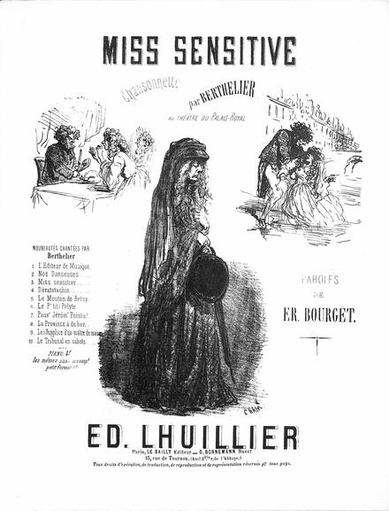 Miss Sensitive (Bourget / Lhuillier)