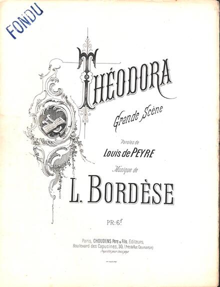 Théodora (Peyre / Bordèse)