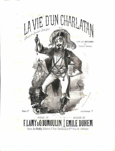 La Vie d'un charlatan (Dumoulin & Lamy / Duhem)