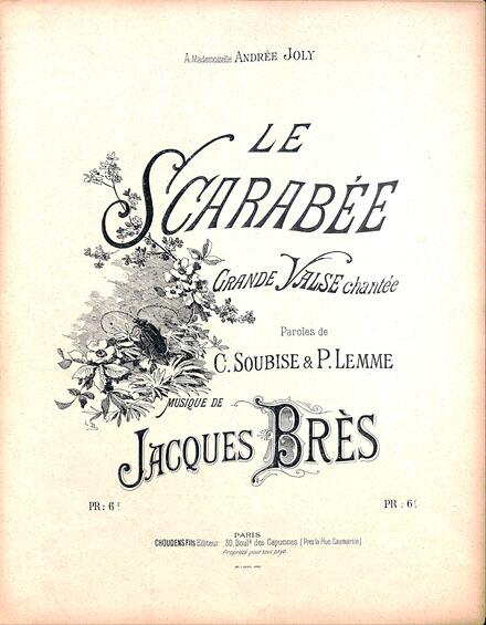 Le Scarabée (Soubise & Lemme / Brès)