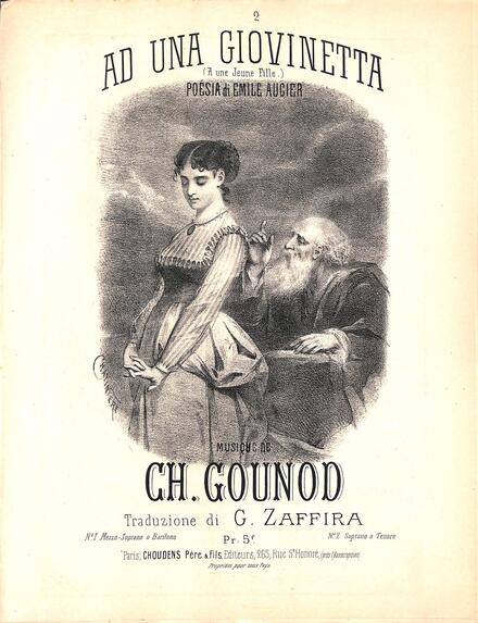 Ad una giovinetta (Augier & Zaffira / Gounod)