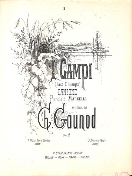 I campi (Géranger & Marcello / Gounod)