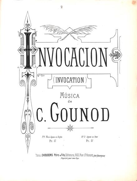 Invocacion (Gounod)