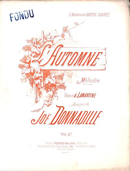 L'Automne (Lamartine / Donnadille)