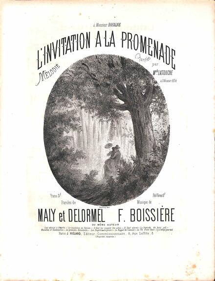 L'Invitation à la promenade (Delormel & Maly / Boissière)