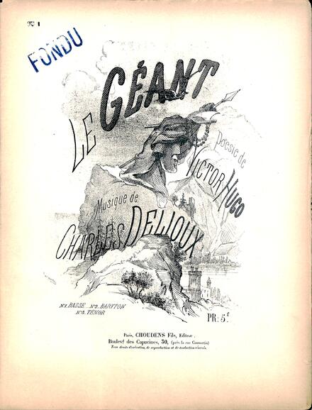 Le Géant (Hugo / Delioux)