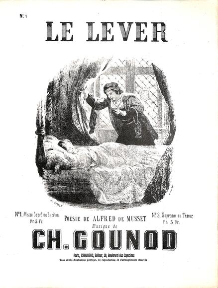 Le Lever (Musset / Gounod)