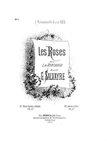 Les Roses (Ronchaud / Salvayre)