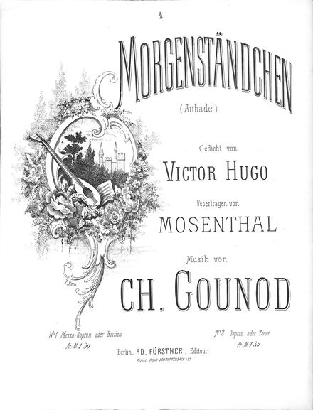 Morgenständchen (Hugo & Mosenthal / Gounod)