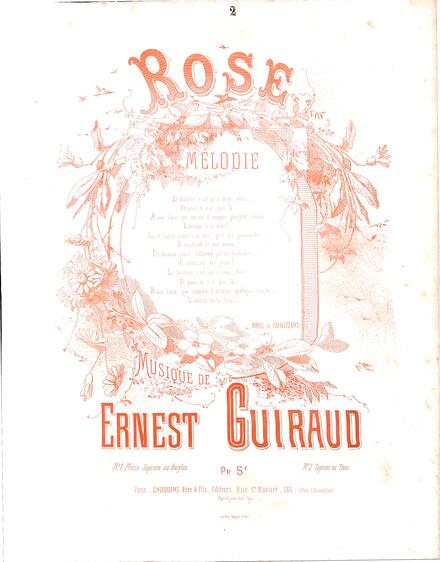 Rose (Choudens / Guiraud)