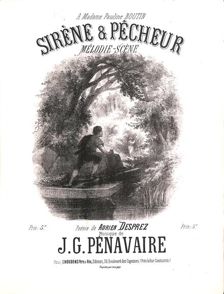 Sirène & Pêcheur (Desprez / Pénavaire)