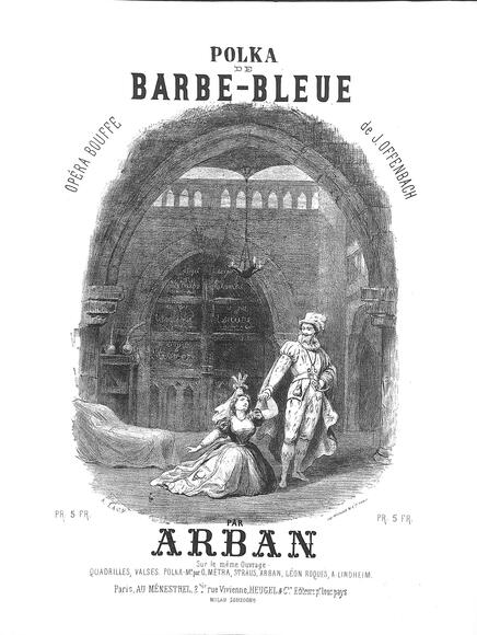 Barble-Bleue, polka d'après Offenbach (Arban)