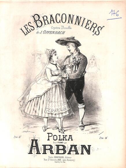 Les Braconniers, polka d'après Offenbach (Arban)