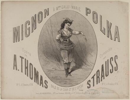 Mignon, polka d’après Thomas (Strauss)