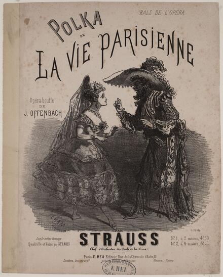 La Vie parisienne, polka d'après Offenbach (Strauss)