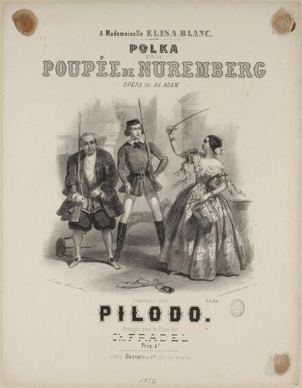 Polka sur La Poupée de Nuremberg d'Adam (Pilodo)