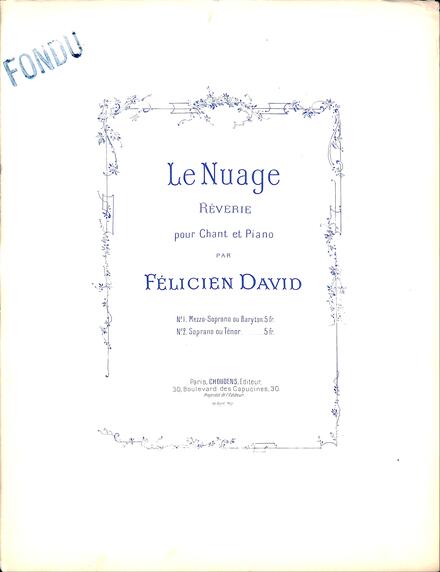 Le Nuage (David)