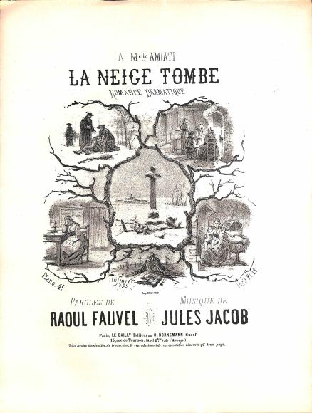 La Neige tombe (Fauvel / Jacob)