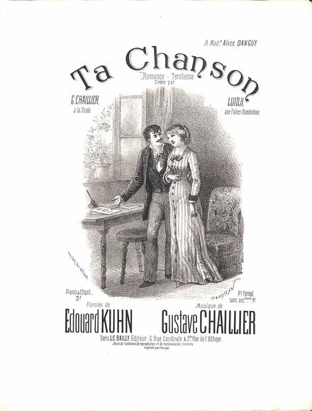 Ta Chanson (Kuhn / Chaillier)