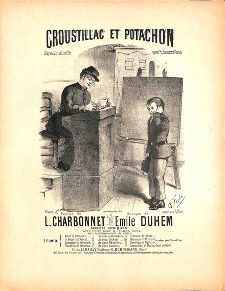 Croustillac et Potachon (Charbonnet / Duhem)