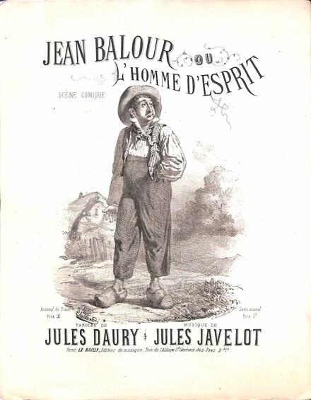 Jean Balour ou l'homme d'esprit (Daury / Javelot)