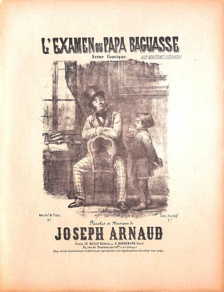 L'Examen du papa Baguasse (Joseph Arnaud)