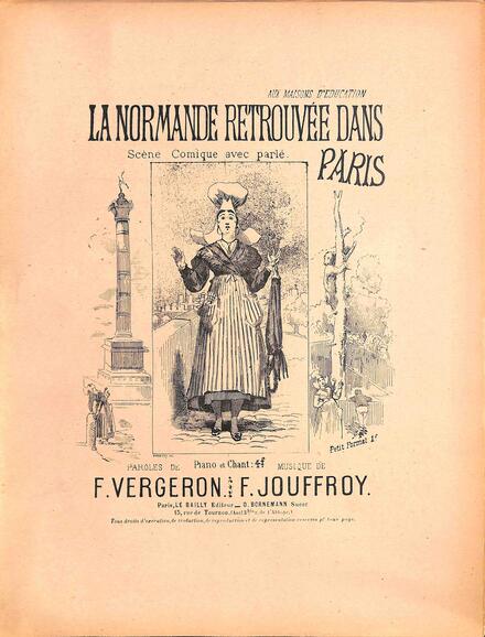 La Normande retrouvée dans Paris (Vergeron / Jouffroy)
