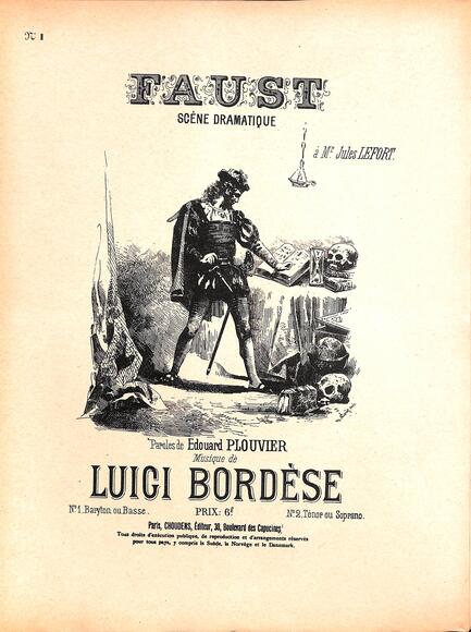 Faust (Plouvier / Bordèse)