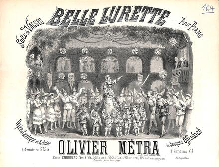 Belle Lurette, suite de valses d'après Offenbach (Métra)