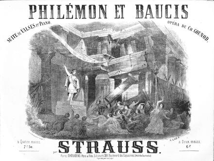 Philémon et Baucis, suite de valses d'après Gounod (Strauss)