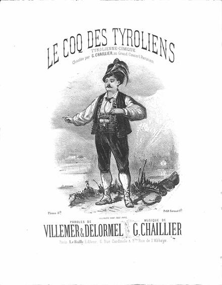 Le Coq des tyroliens (Delormel & Villemer / Chaillier)