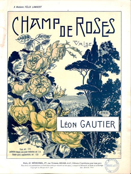 Champ de rose (Léon Gautier)