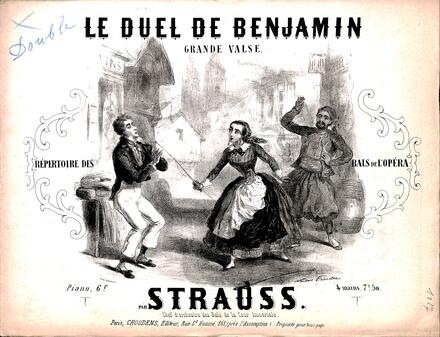 Le Duel de Benjamin, valse d'après Jonas (Strauss)