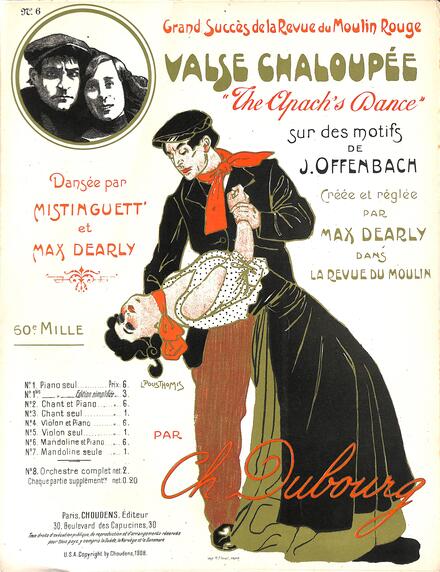 The Apach's Dance, valse chaloupée d'après Offenbach (Dubourg)