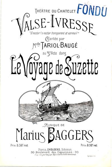 Valse-ivresse d'après Le Voyage de Suzette de Vasseur (Baggers)