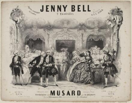 Jenny Bell, deux quadrilles d'après Auber (Musard)