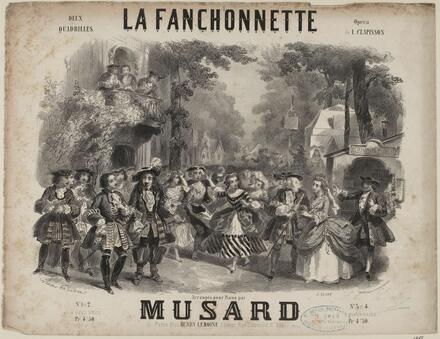 La Fanchonnette, deux quadrilles d’après Clapisson (Musard)