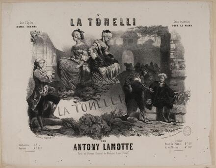 La Tonelli, deux quadrilles d’après Thomas (Lamotte)