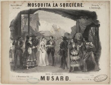 Mosquita la sorcière, deux quadrilles d'après Boisselot (Musard)