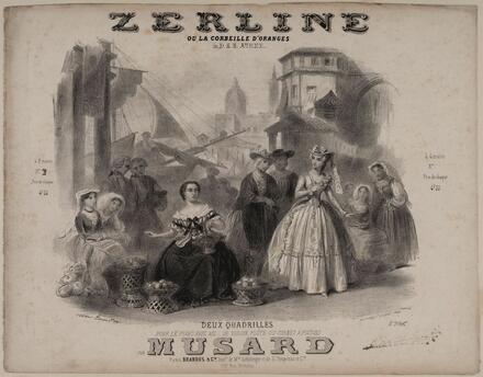 Zerline, deux quadrilles d'après Auber (Musard)