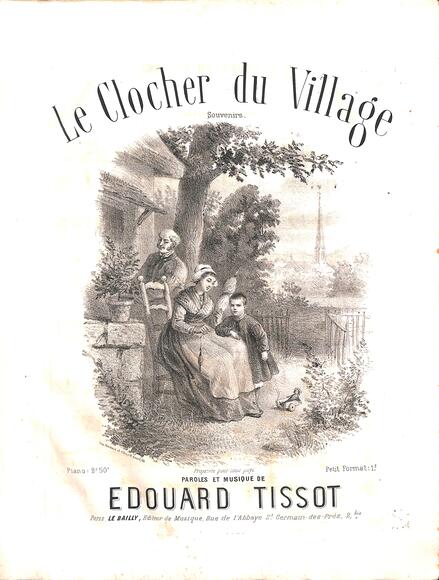 Le Clocher du village (Édouard Tissot)