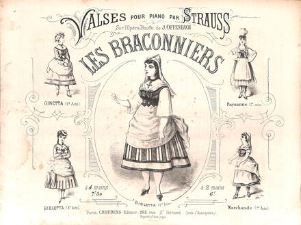 Les Barconniers, valses d'après Offenbach (Strauss)