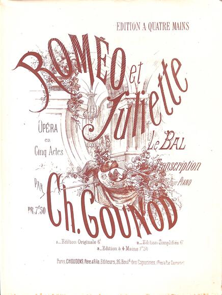 Roméo et Juliette : Le Bal (Gounod) 
