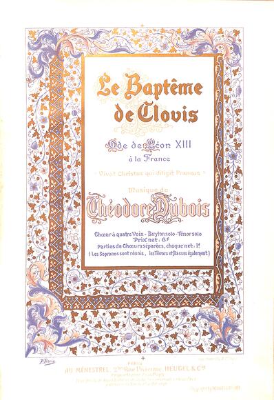 Le Baptême de Clovis (Dubois)
