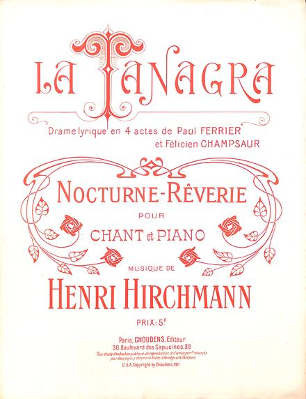 Nocturne-Rêverie pour chant et piano (Hirschmann)