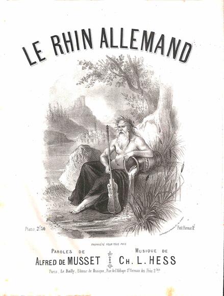 Le Rhin allemand (Musset / Hess)