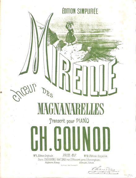 Mireille : Les Magnanarelles (Gounod)