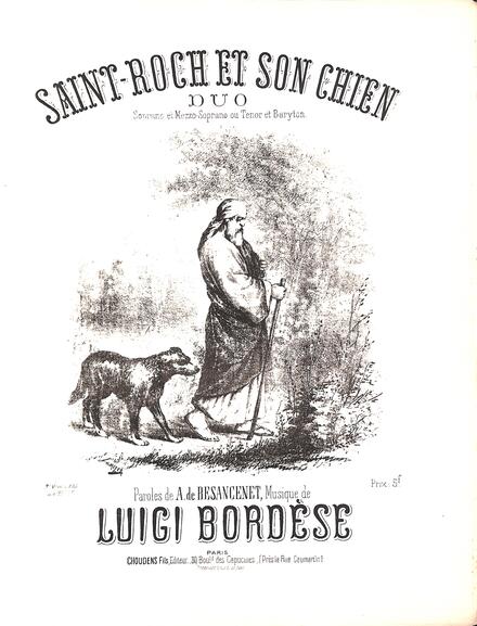 Saint-Roch et son chien (Besancenet / Bordèse)